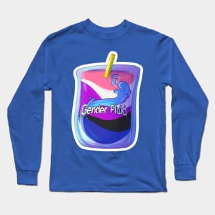 GenderFluid Drink Pouch Long Sleeve T-Shirt